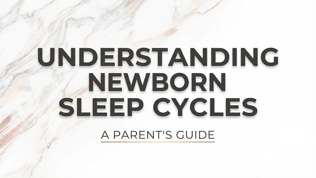 Understanding Newborn Sleep Cycles: The Science Behind Why Your Baby's Sleep is so Chaotic - SoulSeed Baby Names blog header image
