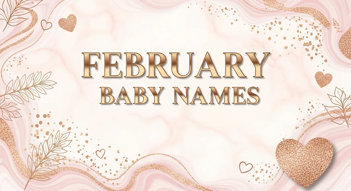 February Baby Names - SoulSeed Baby Names blog header image