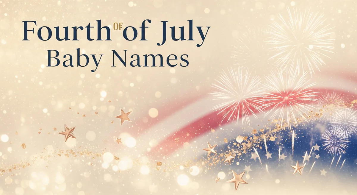 July Baby Names - SoulSeed Baby Names blog header image