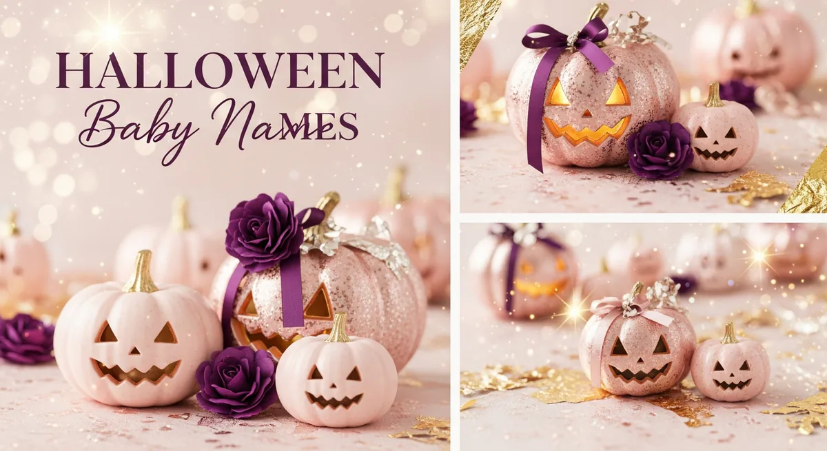 Halloween Baby Names - SoulSeed Baby Names blog header image