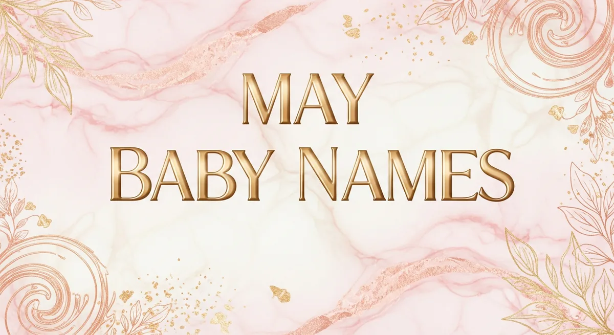 May Baby Names - SoulSeed Baby Names blog header image