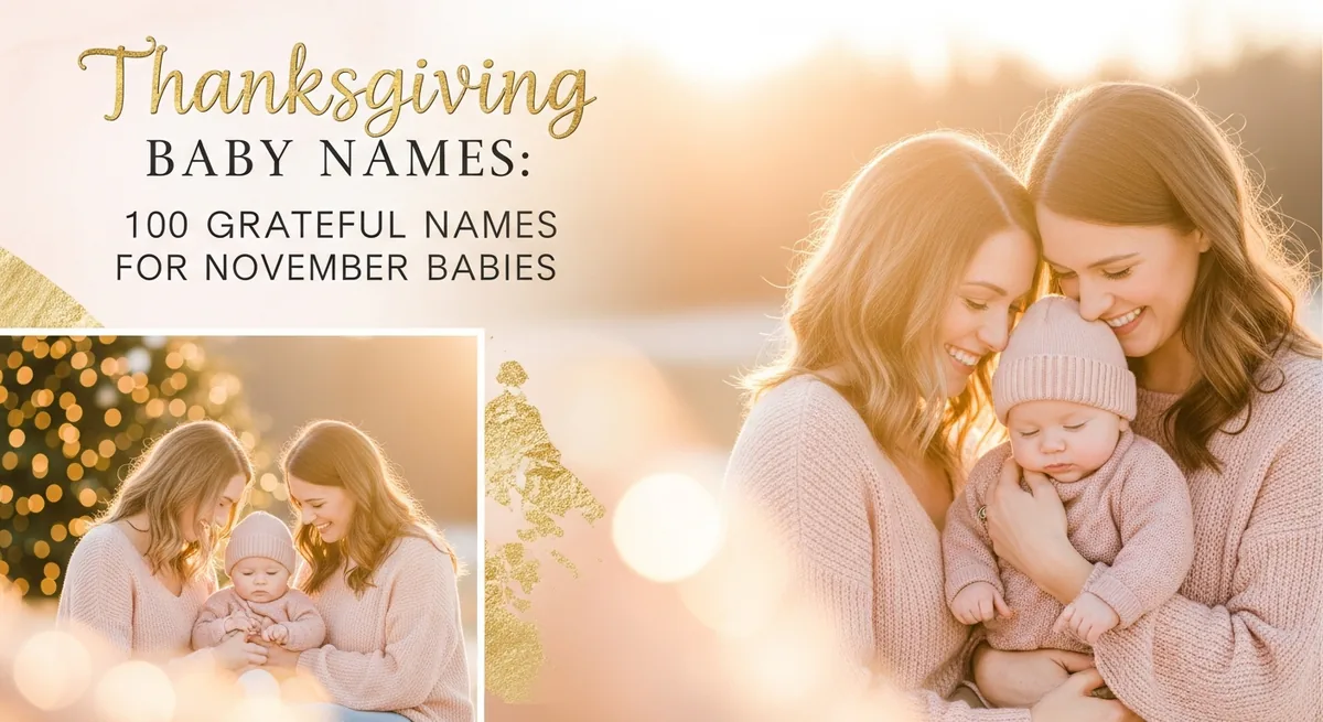 Thanksgiving Baby Names - SoulSeed Baby Names blog header image