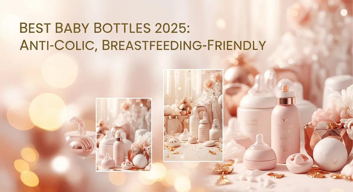 Best Baby Bottles 2025: What Actually Works (From Parents Who've Tried Them All) - SoulSeed Baby Names blog header image