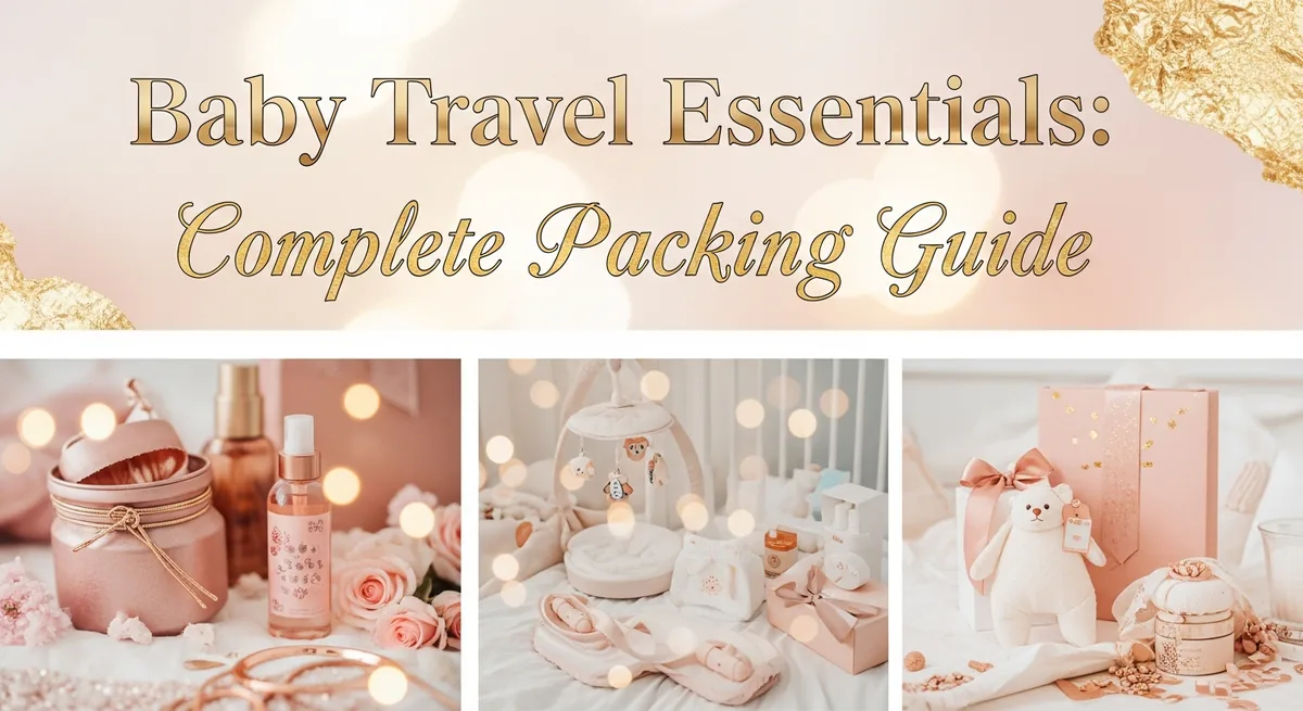 Baby Travel Essentials: Complete Packing Guide - SoulSeed Baby Names blog header image