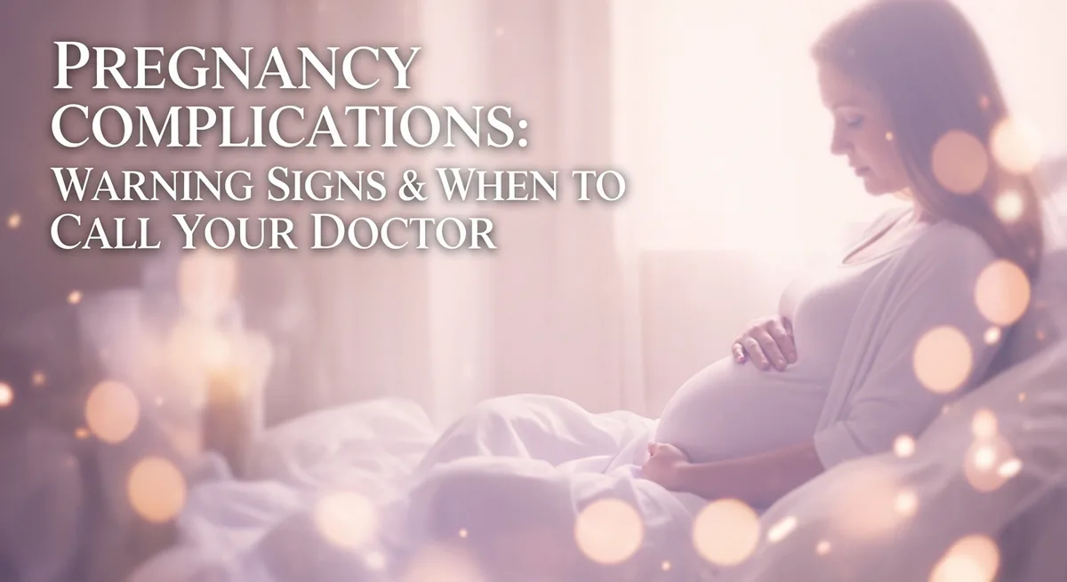 Pregnancy Complications: Warning Signs & When to Call Your Doctor - SoulSeed Baby Names blog header image