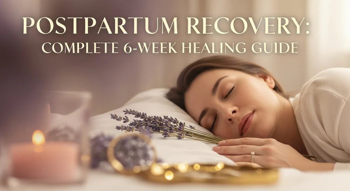Postpartum Recovery: Complete 6-Week Healing Guide - SoulSeed Baby Names blog header image