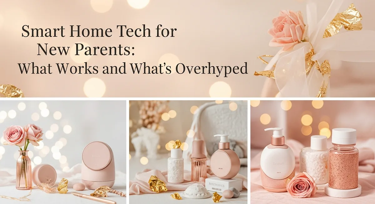 Smart Home Tech for New Parents: What Actually Works (And What's Just Hype) - SoulSeed Baby Names blog header image