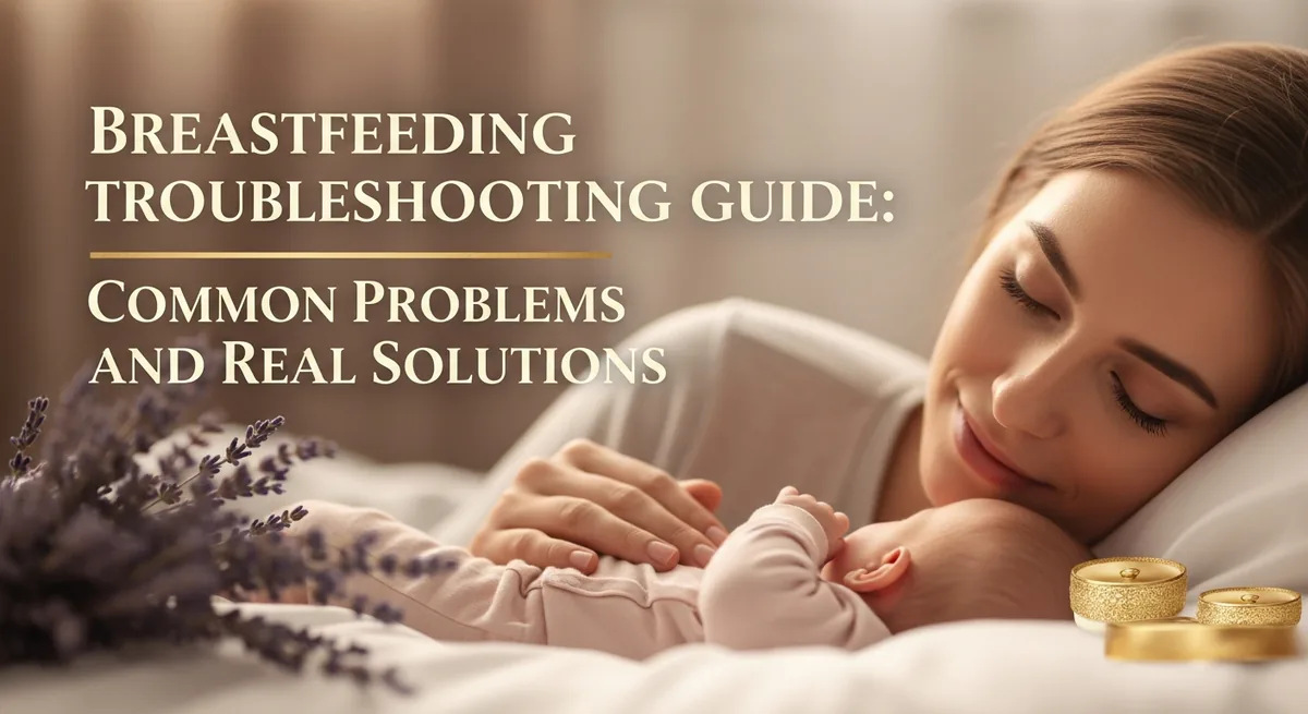 Breastfeeding Troubleshooting: Real Solutions for Real Problems - SoulSeed Baby Names blog header image