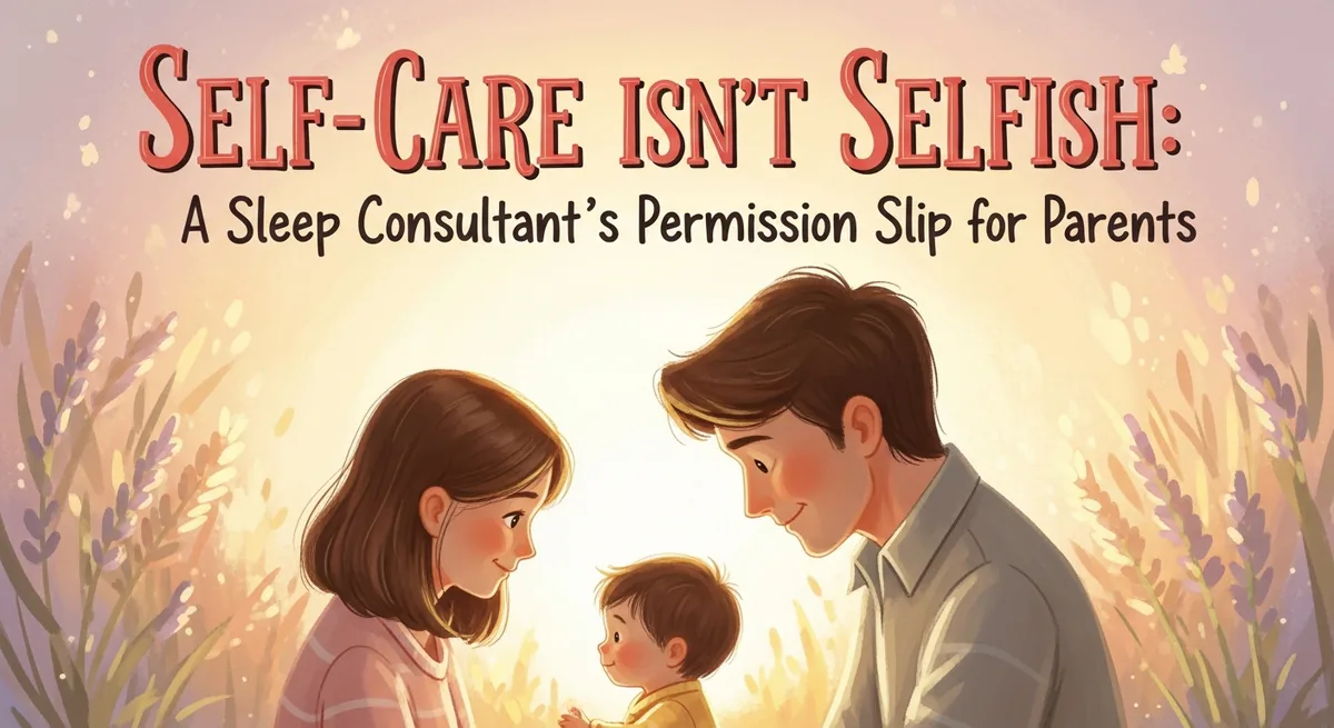 Self-Care for Parents: It's Not Selfish, It's Survival - SoulSeed Baby Names blog header image