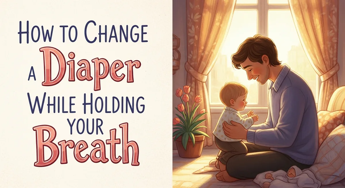 The Art of Diaper Changing: A Survival Guide for the Squeamish - SoulSeed Baby Names blog header image