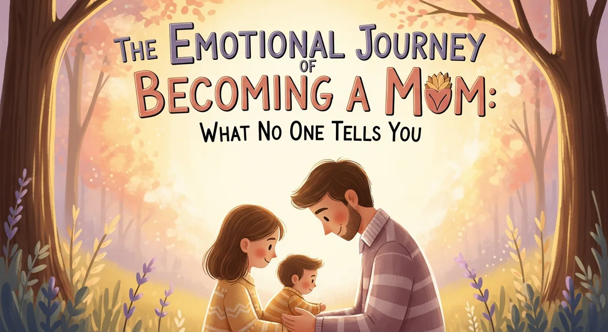 Becoming a Mom: The Emotional Rollercoaster Nobody Warns You About - SoulSeed Baby Names blog header image