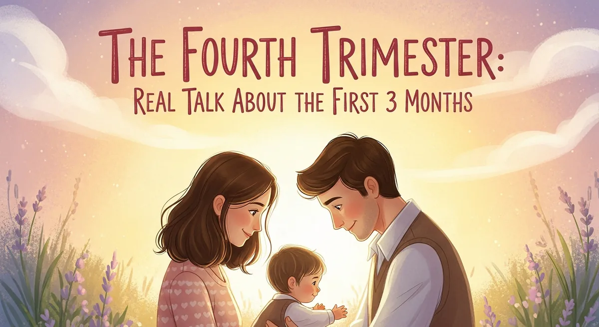 The Fourth Trimester: Real Talk About the First 3 Months - SoulSeed Baby Names blog header image