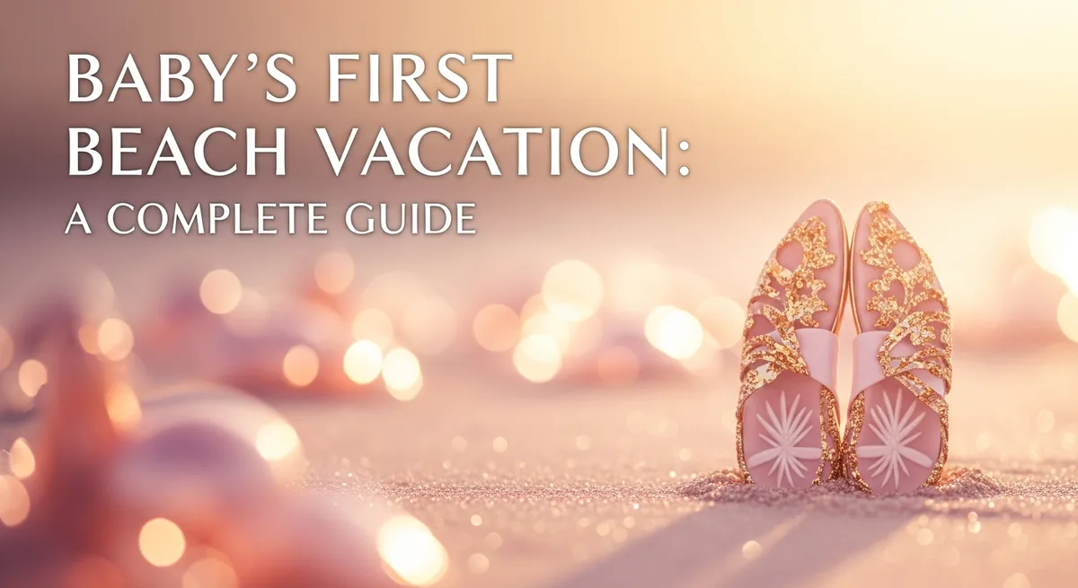 Baby first beach vacation guide - tips for a successful trip