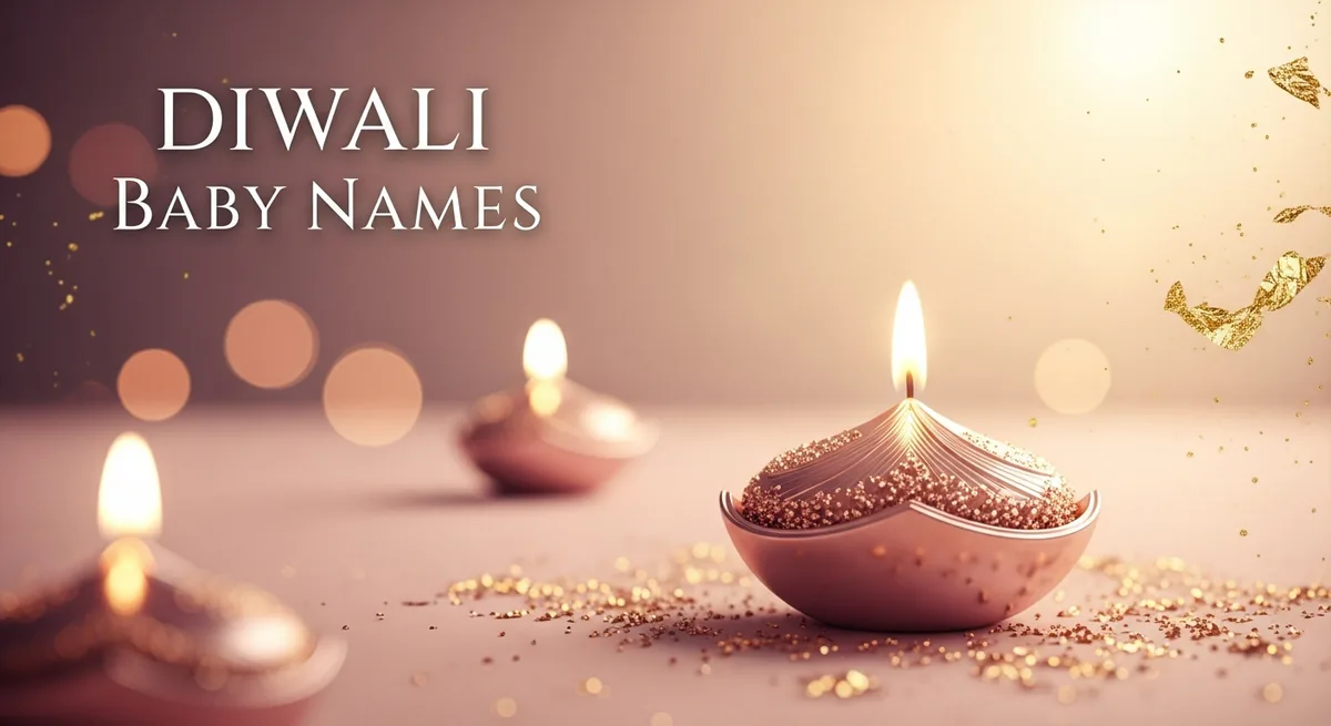 Diwali baby names celebrating the Festival of Lights with radiant meanings