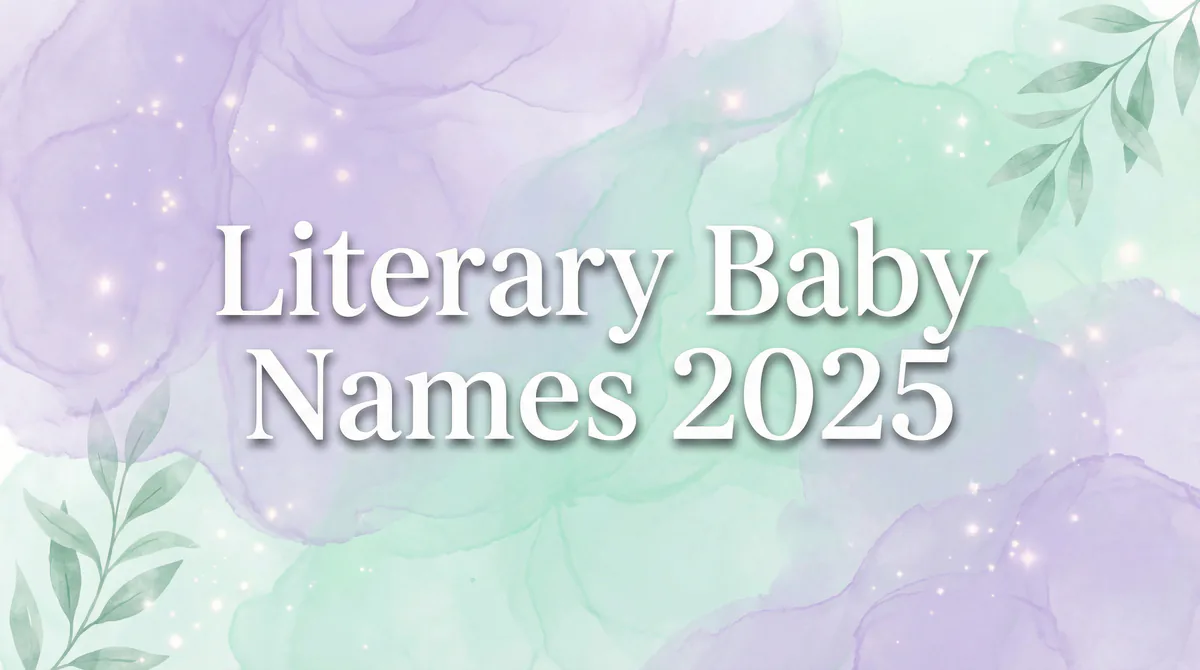 Literary baby names from classic novels and famous authors