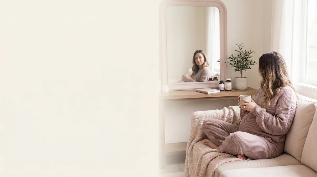 Postpartum Belly: Reclaiming Your Body After Baby - SoulSeed Baby Names blog header image