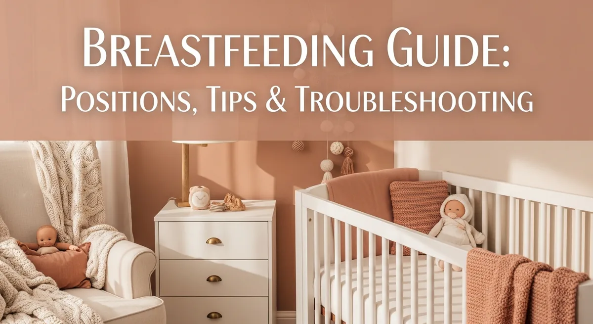Breastfeeding complete guide - positions, tips, and troubleshooting