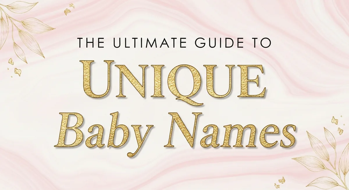 Top unique baby names for 2025 that stand out from the crowd beautifully